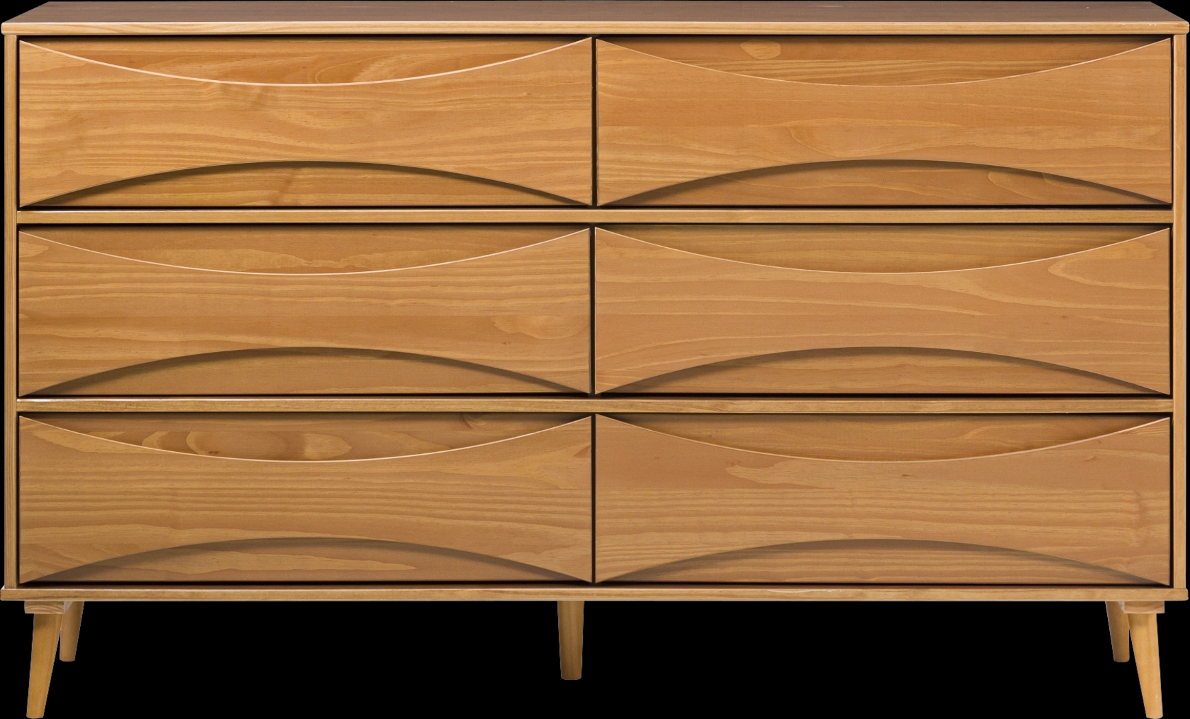 Grevilla Caramel Dresser - Thumbnail - Image 1