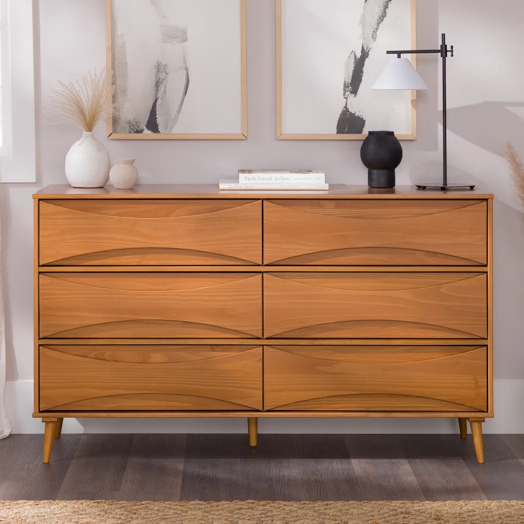 Grevilla Caramel Dresser - Thumbnail - Image 2