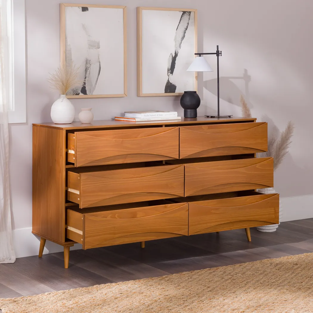 Grevilla Caramel Dresser - Thumbnail - Image 5