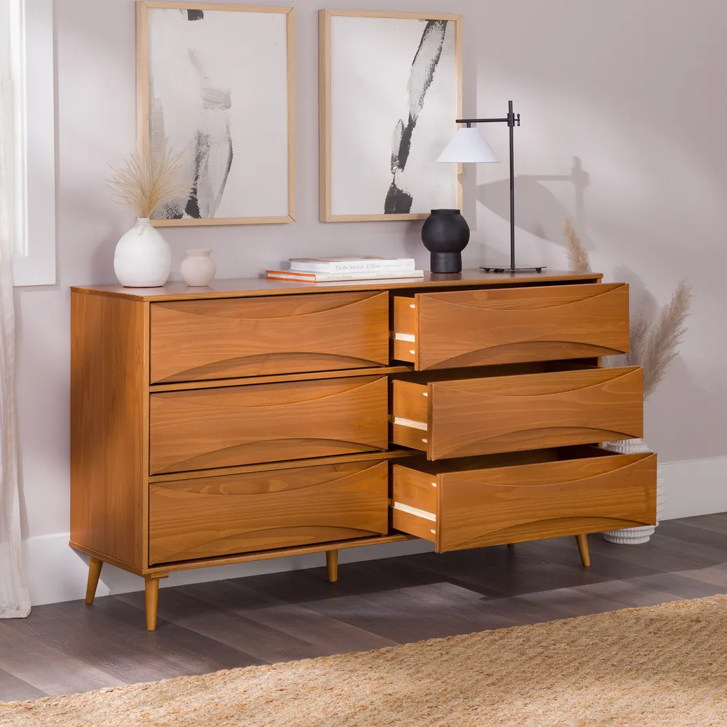 Grevilla Caramel Dresser - Thumbnail - Image 6