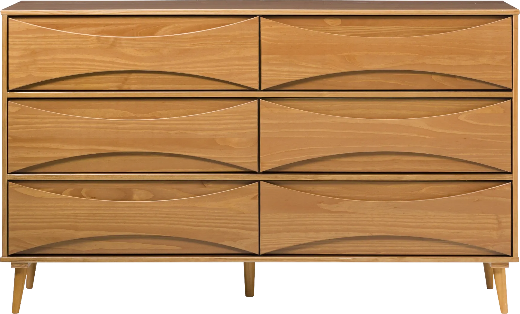 Grevilla Caramel Dresser - Thumbnail - Image 1
