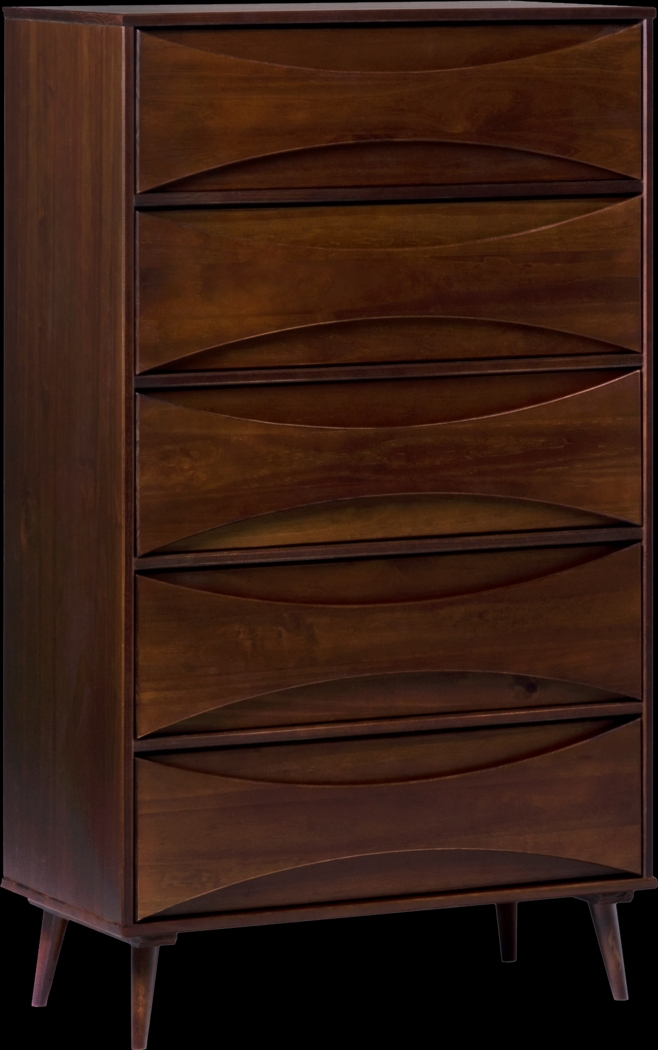 Grevilla Walnut Chest - Thumbnail - Image 2