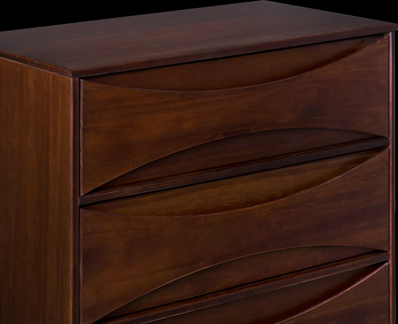 Grevilla Walnut Chest - Thumbnail - Image 3
