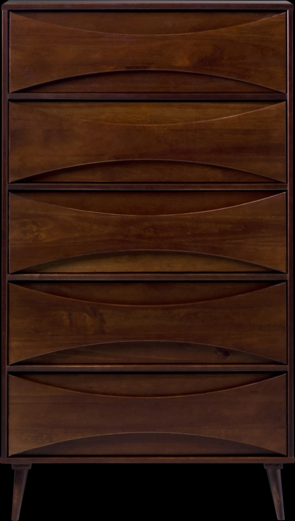 Grevilla Walnut Chest - Thumbnail - Image 1
