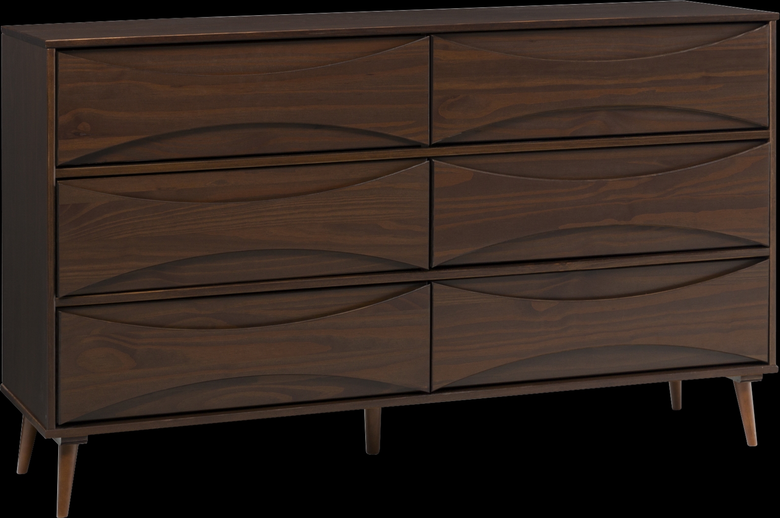 Grevilla Walnut Dresser - Thumbnail - Image 2