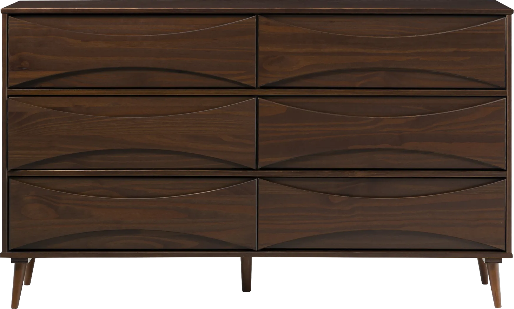 Grevilla Walnut Dresser - Thumbnail - Image 1