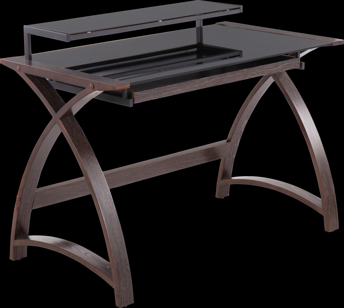 Greyhen Dark Gray Desk - Thumbnail - Image 1
