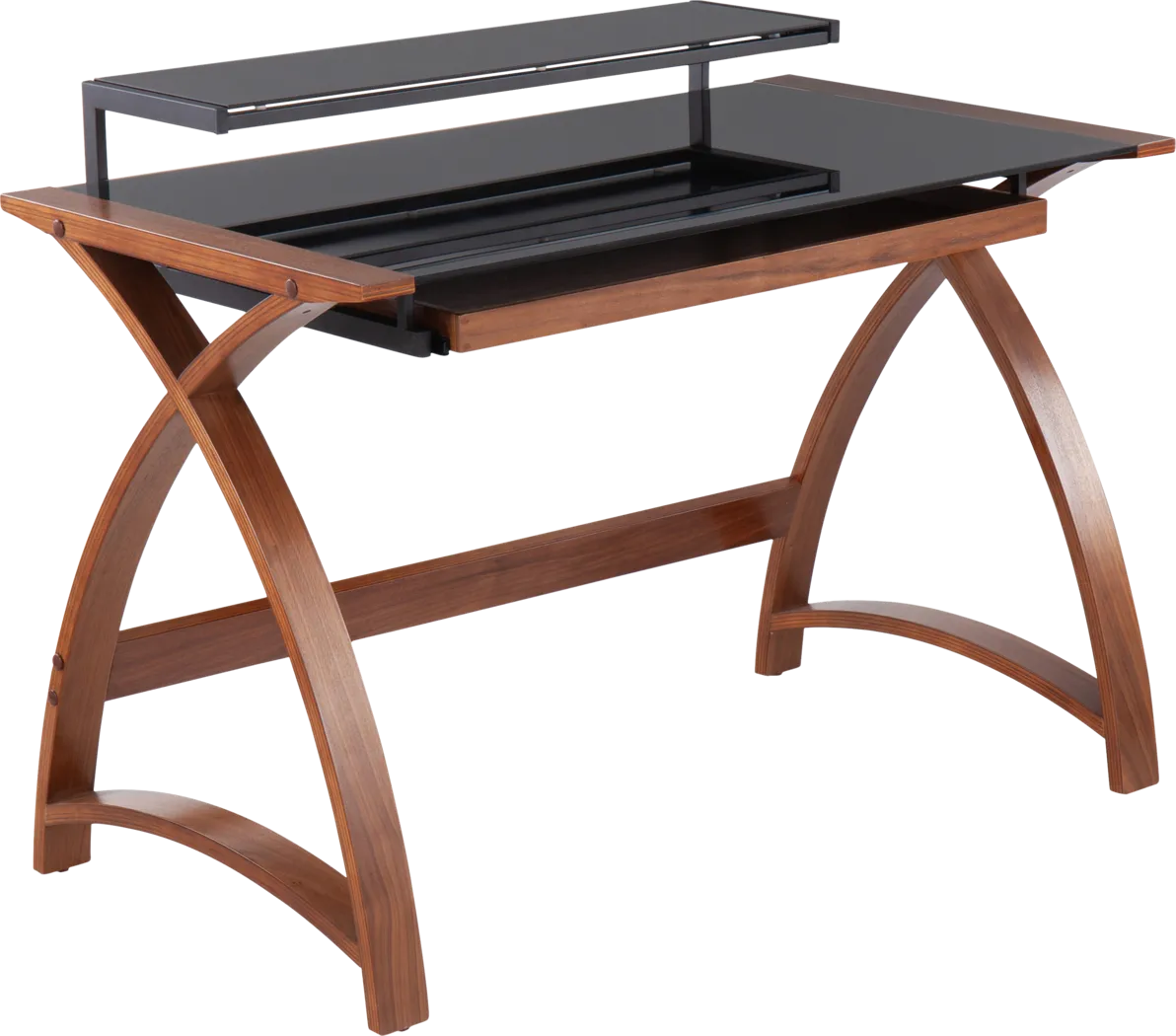 Greyhen Walnut Desk - Thumbnail - Image 1