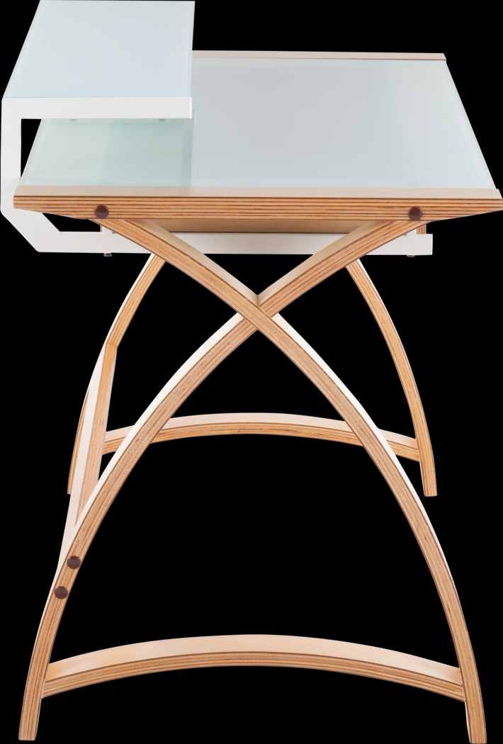 Greyhen White Desk - Thumbnail - Image 2