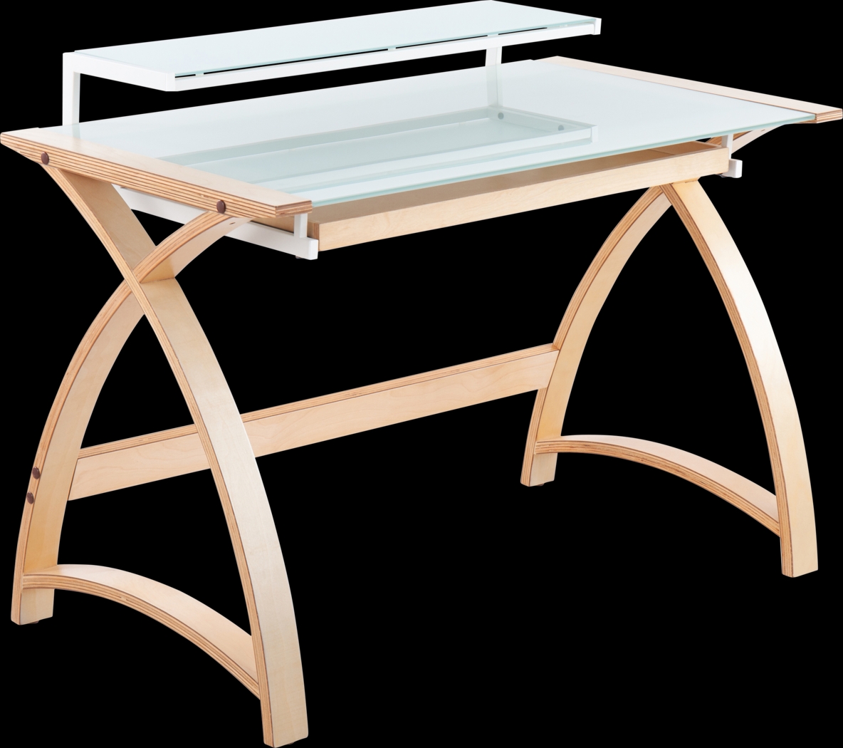 Greyhen White Desk - Thumbnail - Image 1