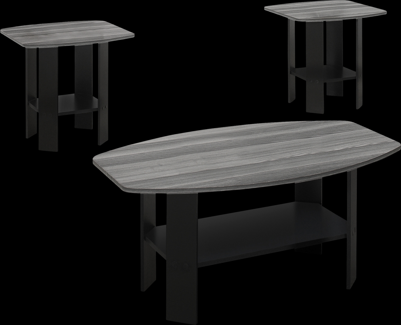 Greylyn Gray 3 Pc Table Set - Thumbnail - Image 1