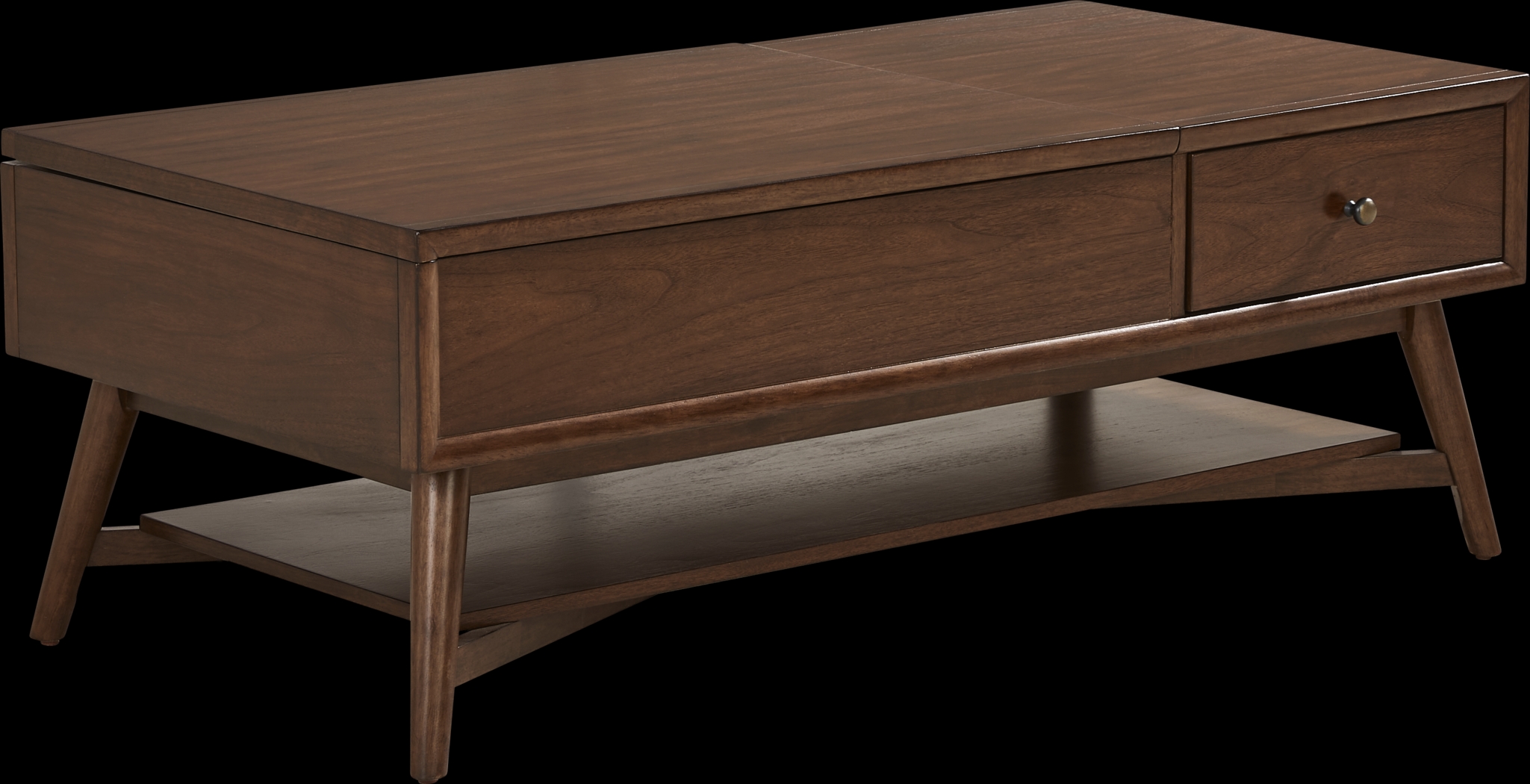 Copenhagen Terracotta 7 Pc Living Room with Gel Foam Sleeper Sofa - Thumbnail - Image 9