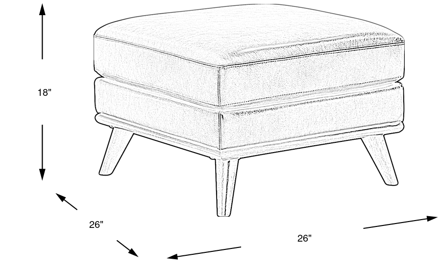 Dimension Image. Please refer to the Dimension Tab on this page for dimension details.