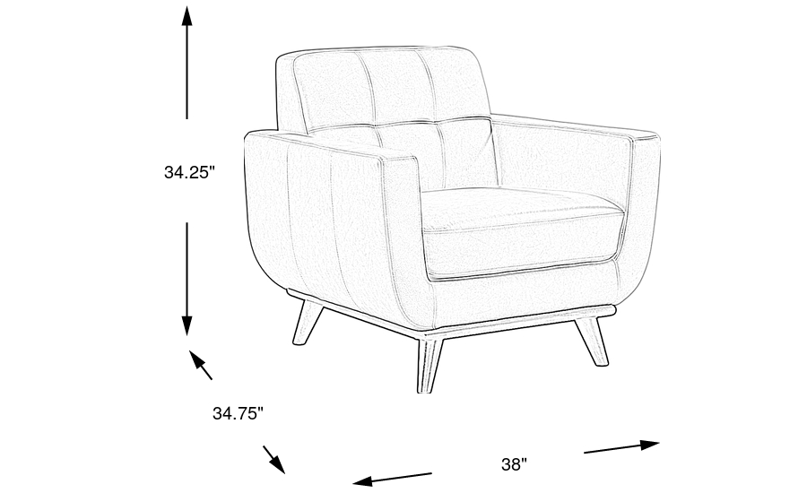 Dimension Image. Please refer to the Dimension Tab on this page for dimension details.