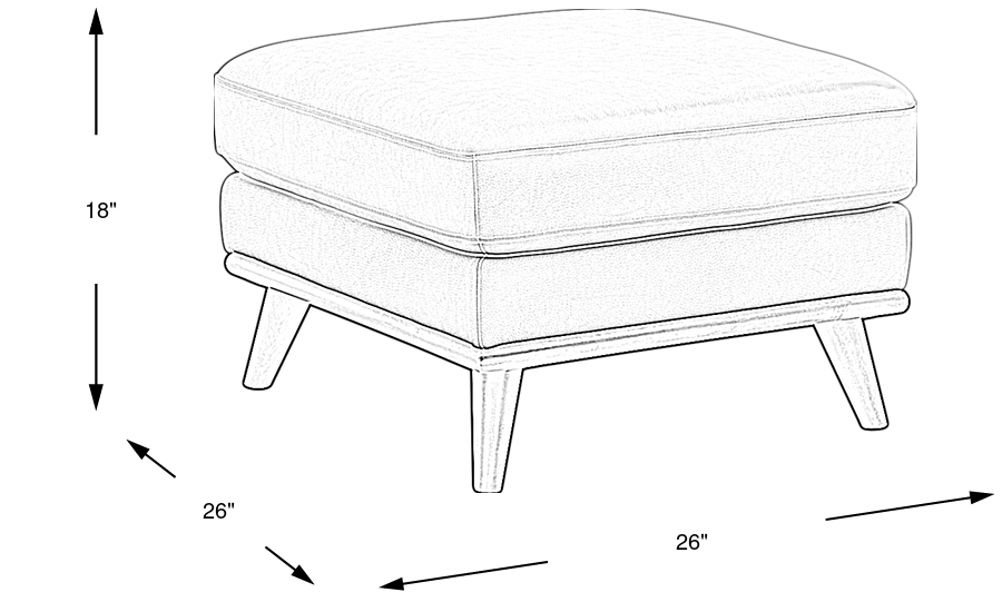 Dimension Image. Please refer to the Dimension Tab on this page for dimension details.