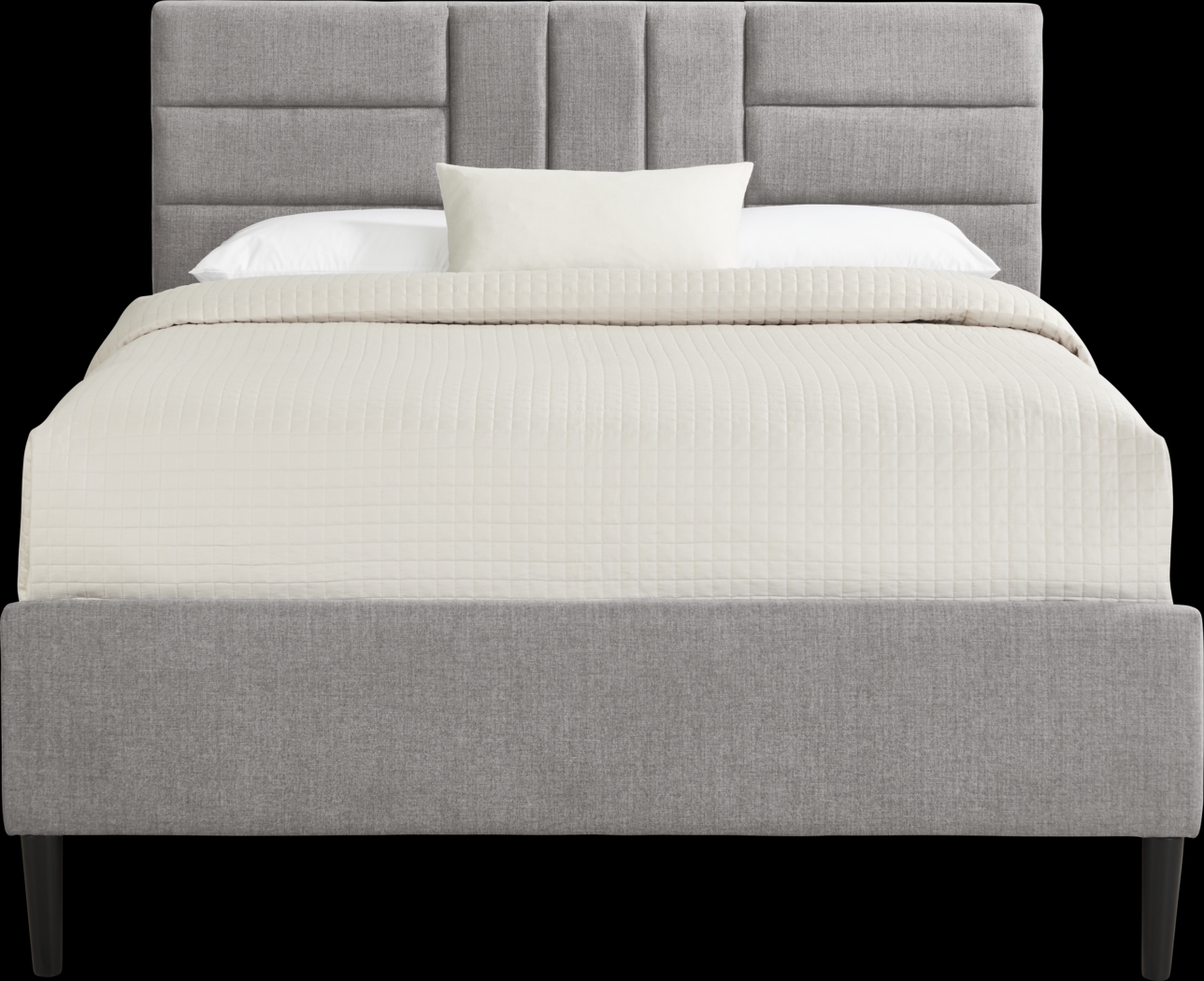 Greystone Heights Gray King Bed - Thumbnail - Image 1