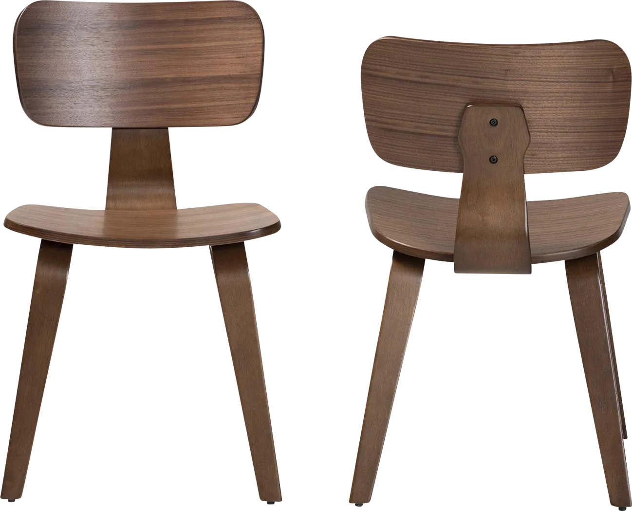 Griega Brown Side Chair, Set of 2 - Thumbnail - Image 3