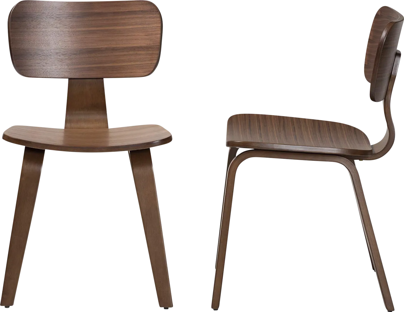 Griega Brown Side Chair, Set of 2 - Thumbnail - Image 5