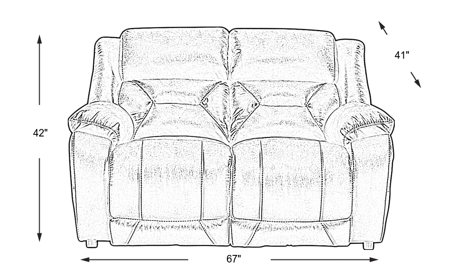 Dimension Image. Please refer to the Dimension Tab on this page for dimension details.
