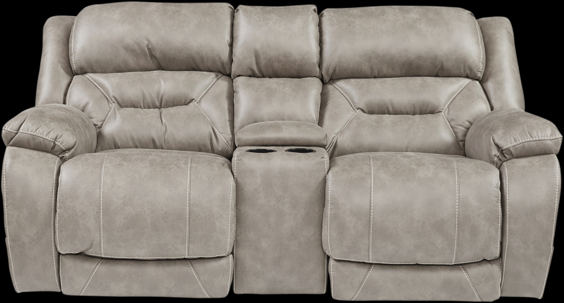 Griffin Valley Taupe 2 Pc Triple Power Reclining Living Room - Thumbnail - Image 3