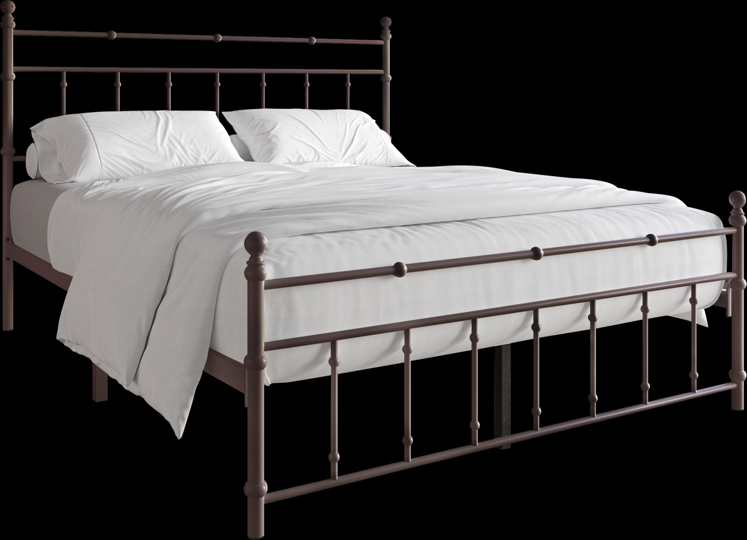 Griffincast Brown Twin Bed - Thumbnail - Image 1