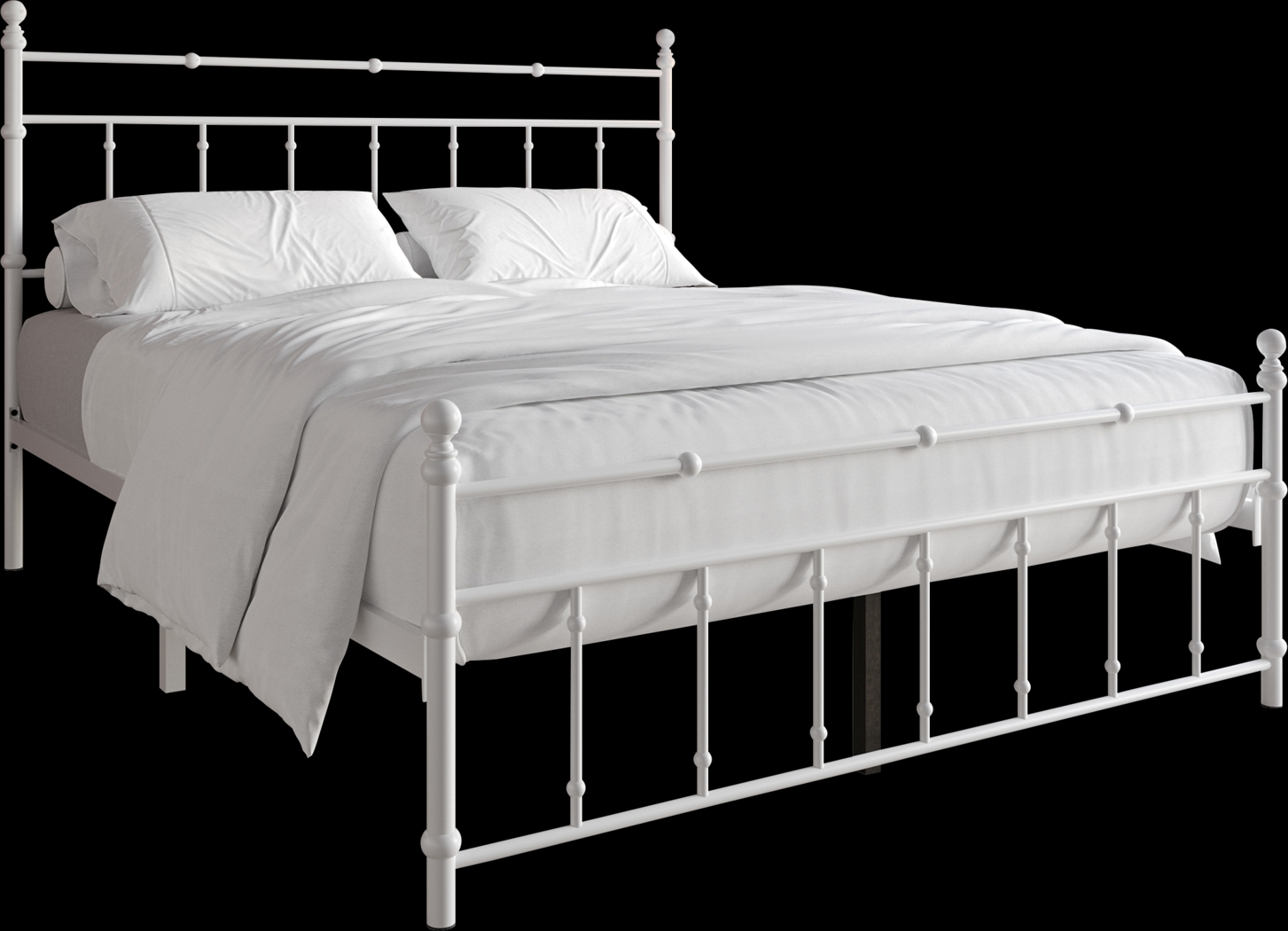 Griffincast White King Bed - Thumbnail - Image 1
