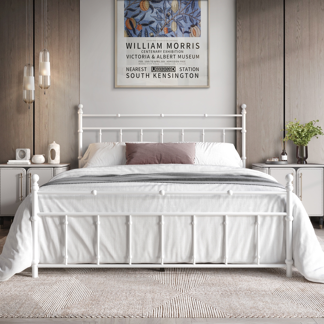 Griffincast White Queen Bed - Thumbnail - Image 2