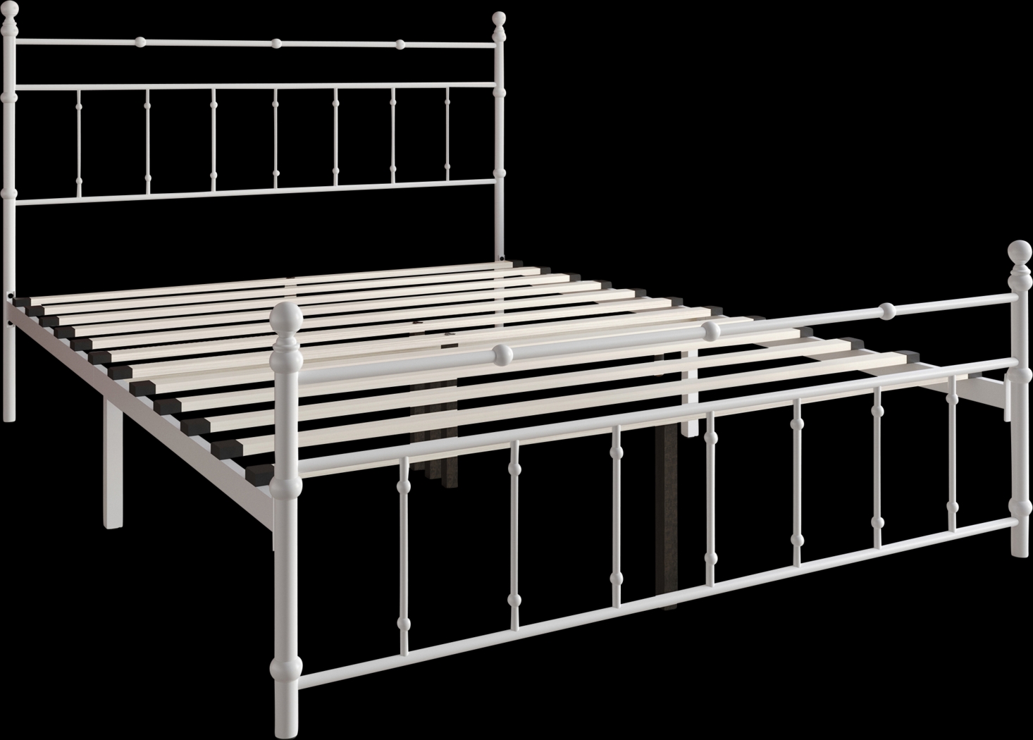 Griffincast White Queen Bed - Thumbnail - Image 4