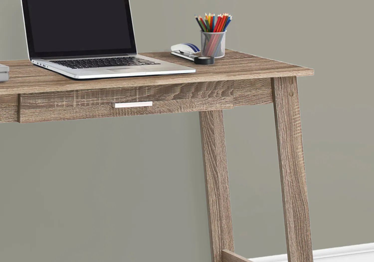 Griffingold Taupe Desk - Thumbnail - Image 4