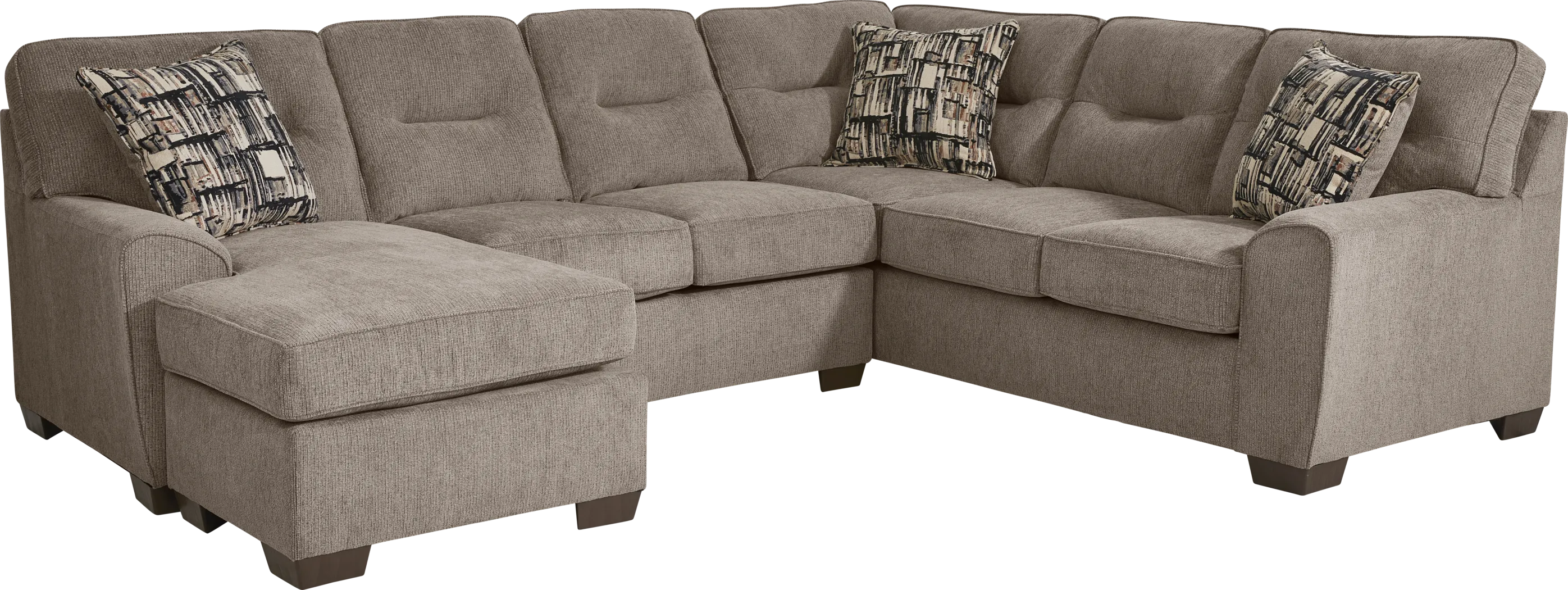 Griffith Bay Brown 5 Pc Sectional Living Room - Thumbnail - Image 2