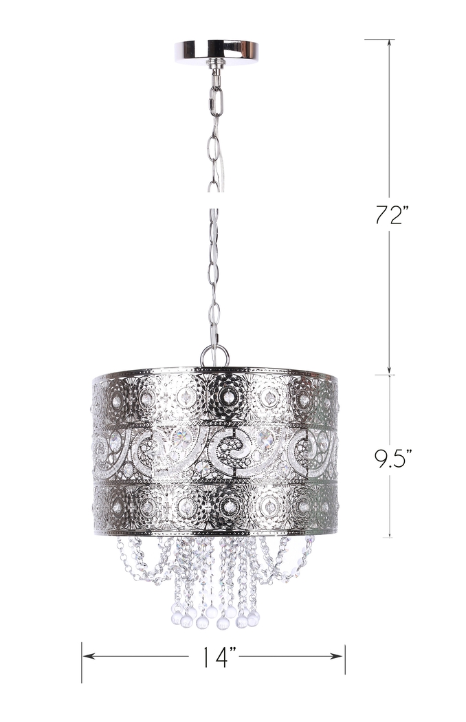 Griffith Point Nickel Chandelier - Thumbnail - Image 5