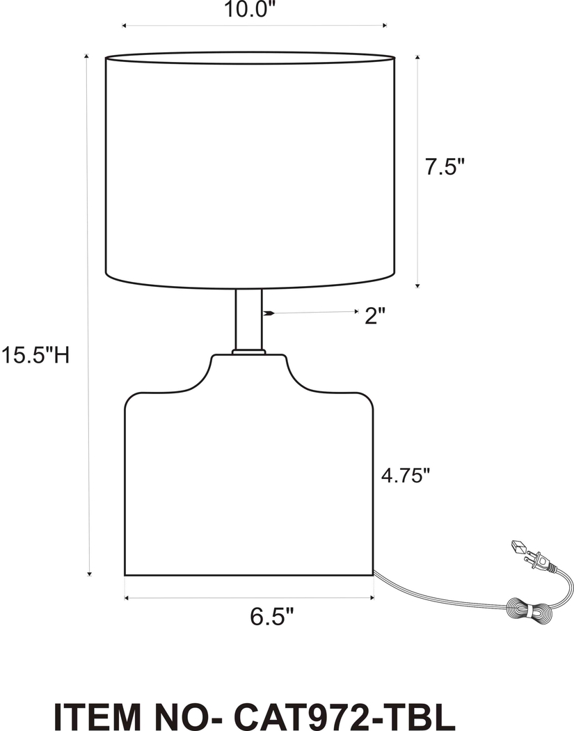 Grinnell Drive Natural Lamp - Thumbnail - Image 8