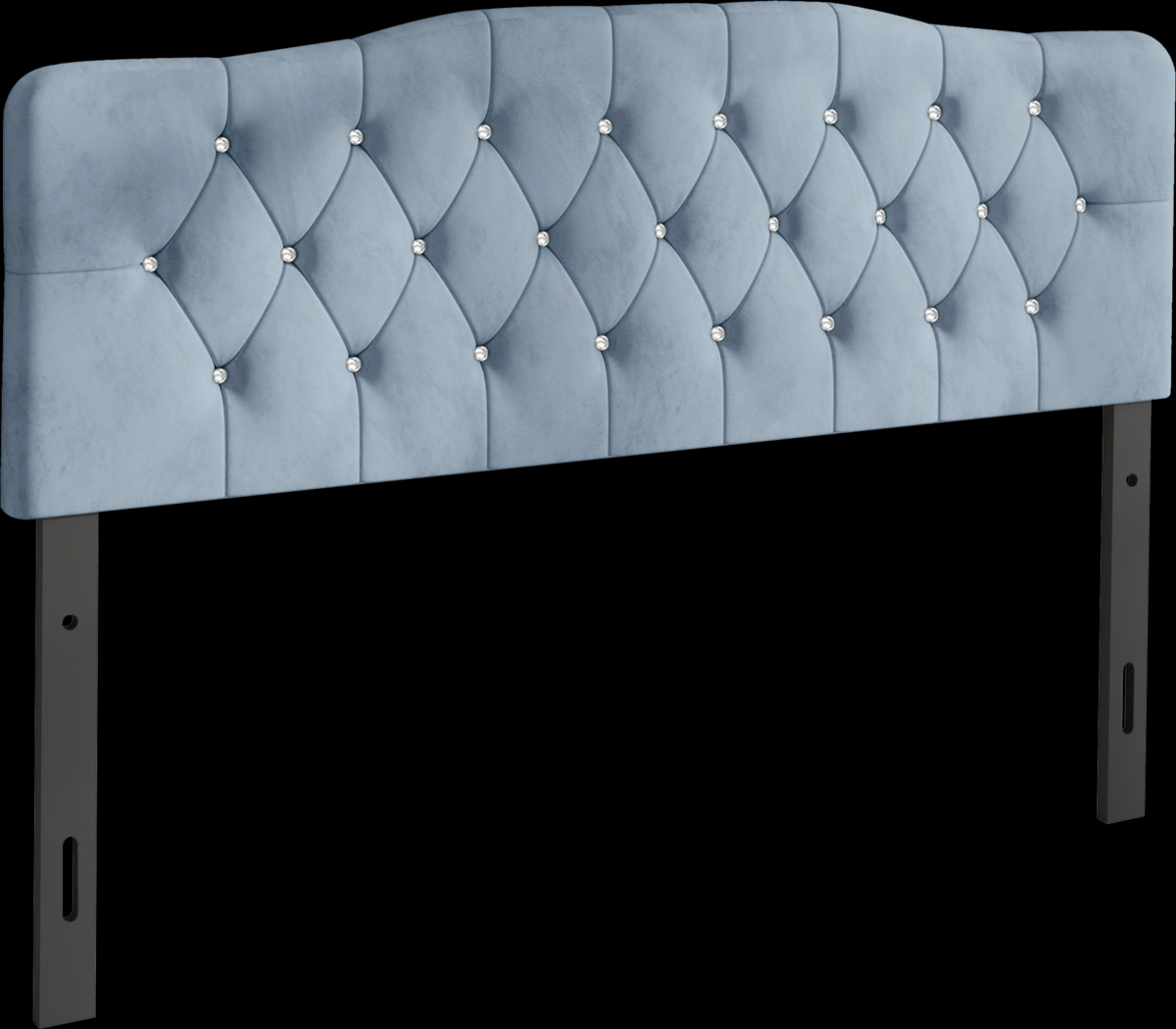 Grissom Blue King Headboard - Thumbnail - Image 1