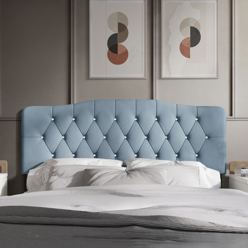 Grissom Blue Twin Headboard - Thumbnail - Image 2