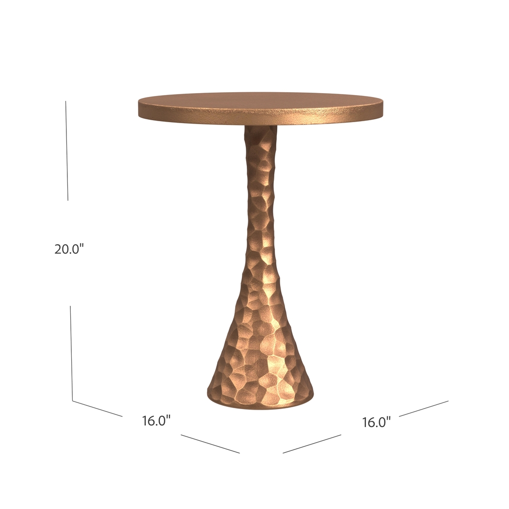 Grogan Gold Accent Table - Thumbnail - Image 7