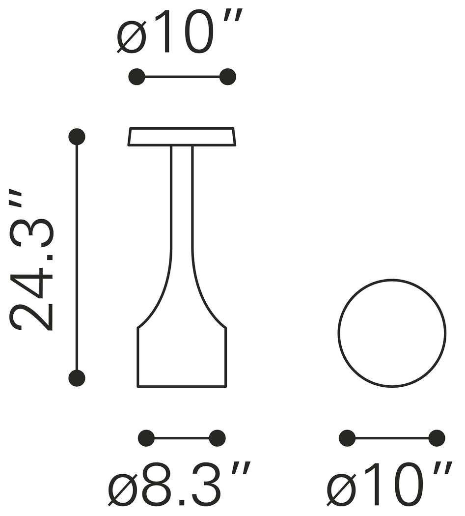 Groh Gold End Table - Thumbnail - Image 9