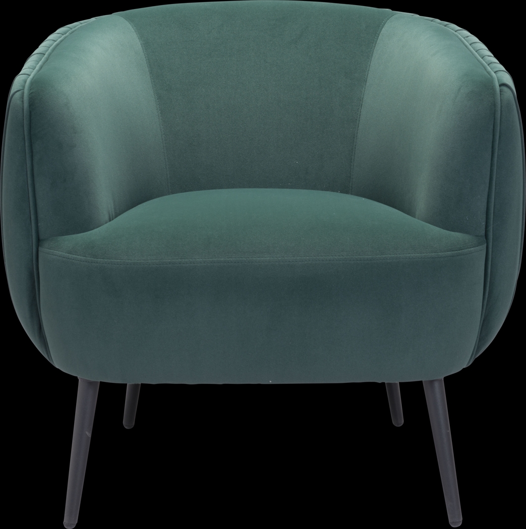 Gronland Green Accent Chair - Thumbnail - Image 3