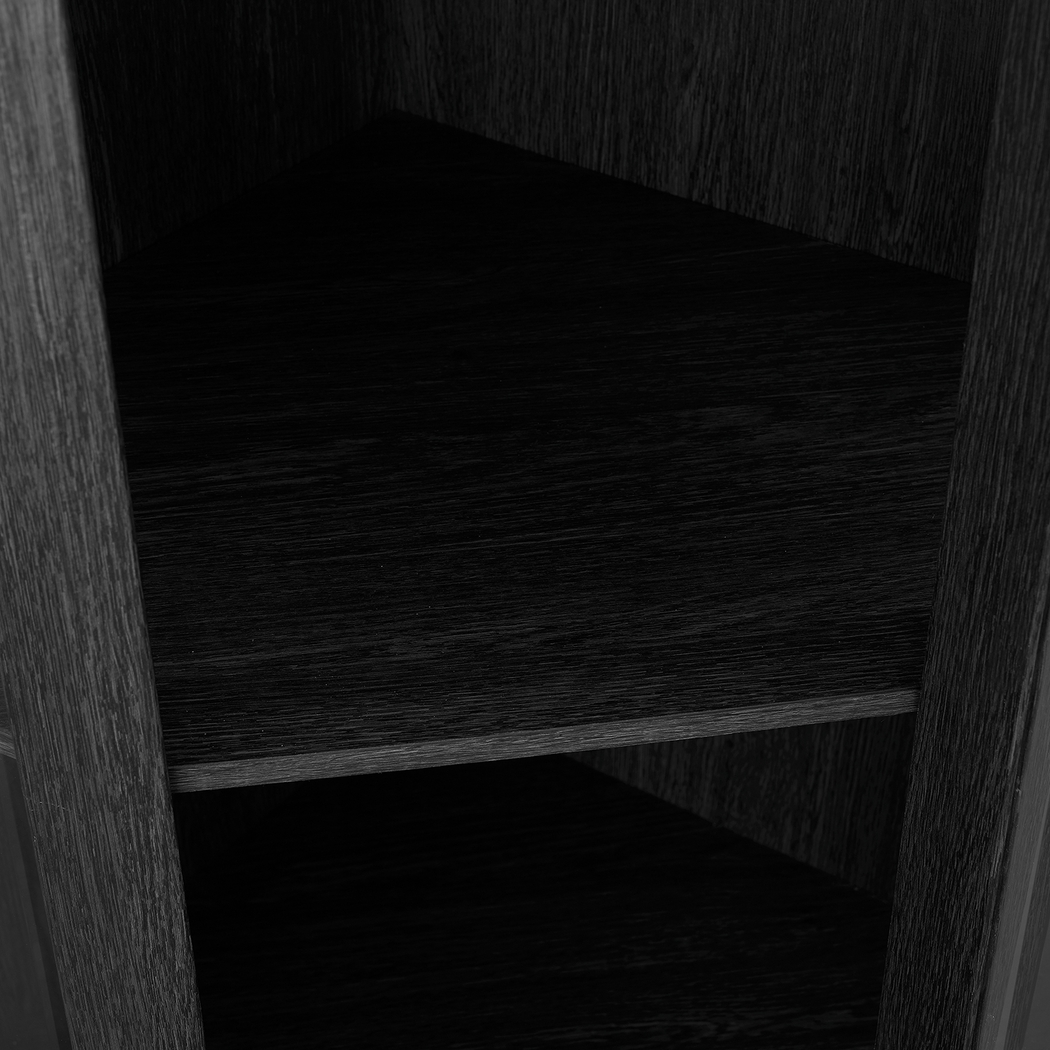 Grooveland Black Bar Cabinet - Thumbnail - Image 4