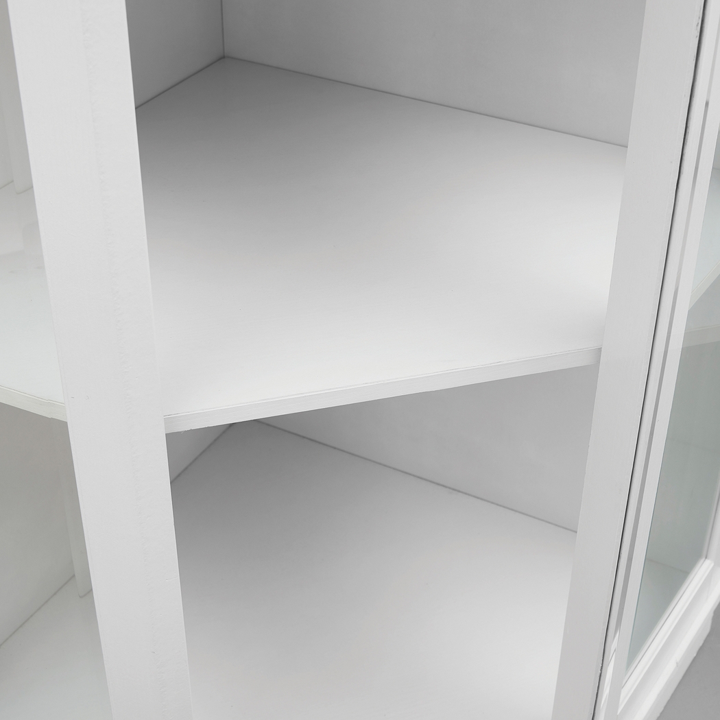 Grooveland White Bar Cabinet - Thumbnail - Image 4