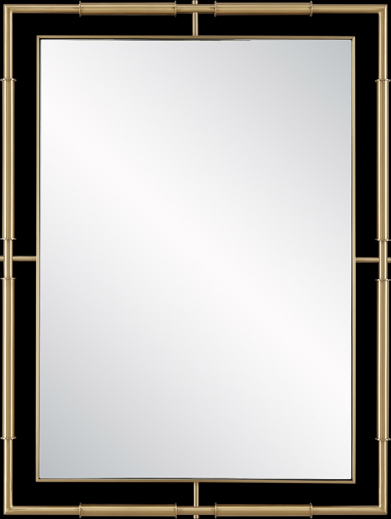 Grortir Gold Wall Mirror - Thumbnail - Image 1