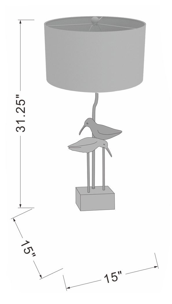 Grosalia Bay White Lamp - Thumbnail - Image 8