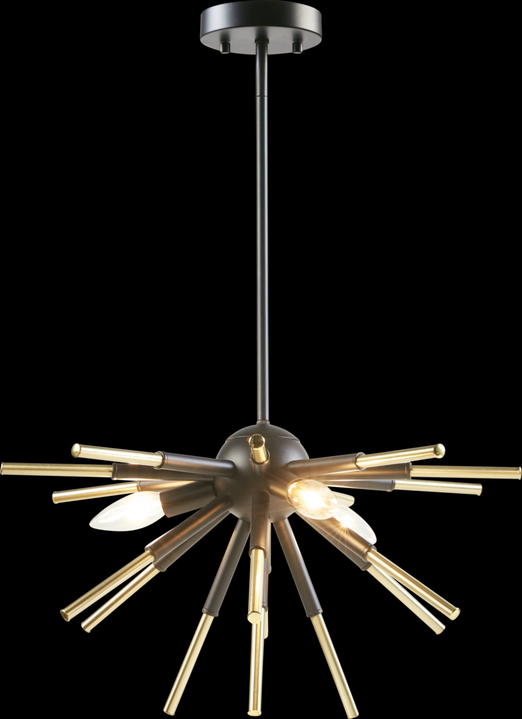 Grotto View Black Chandelier - Thumbnail - Image 3