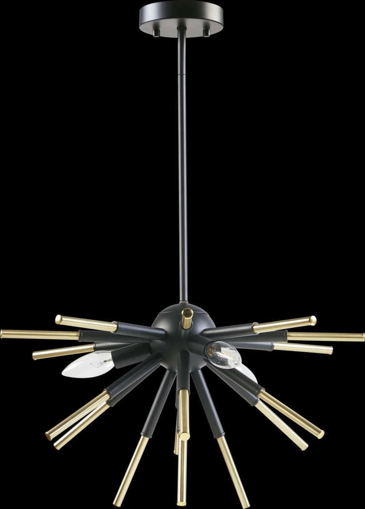 Grotto View Black Chandelier - Thumbnail - Image 1