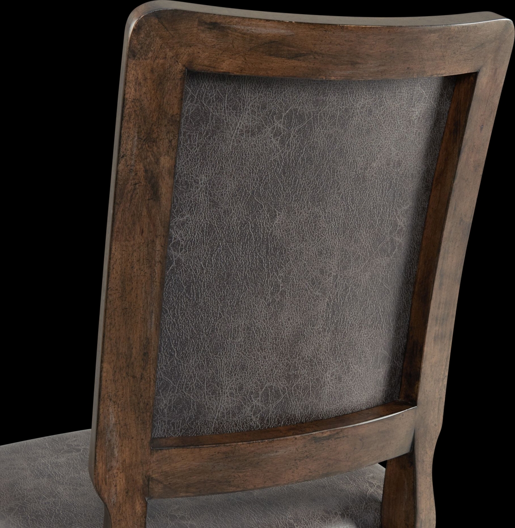 Grottogate Walnut Side Chair, Set of 2 - Thumbnail - Image 11