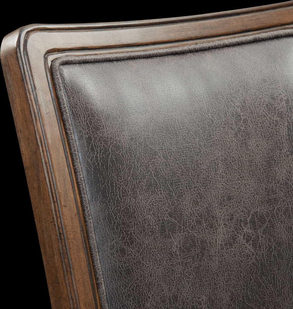 Grottogate Walnut Side Chair, Set of 2 - Thumbnail - Image 3