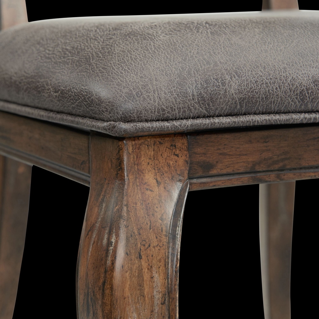 Grottogate Walnut Side Chair, Set of 2 - Thumbnail - Image 6