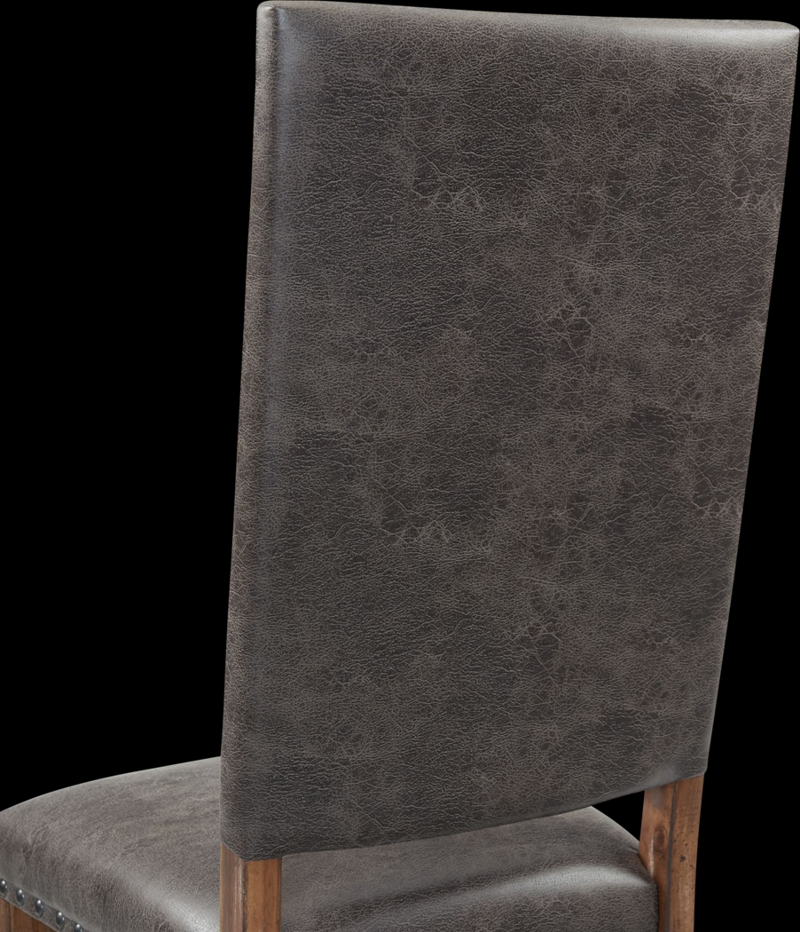 Grottogate Walnut Side Chair, Set of 2 - Thumbnail - Image 3