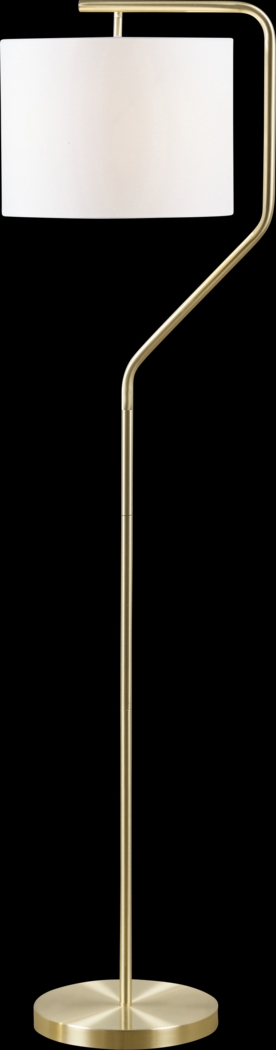 Groze Alley Gold Floor Lamp - Thumbnail - Image 3