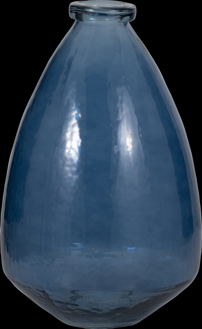 Gryn Blue 15 in. Vase - Thumbnail - Image 6