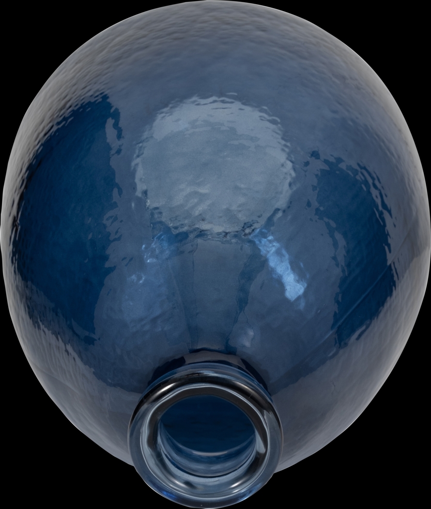 Gryn Blue 19 in. Vase - Thumbnail - Image 3